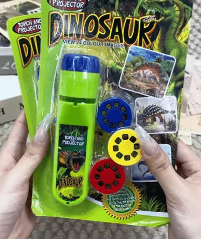 🦖 Dinosaur Projector Flashlight, Night Light Technology Toy