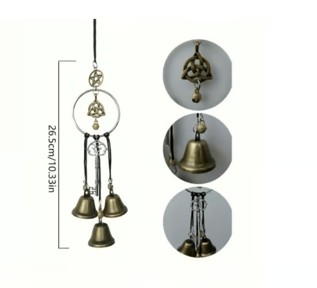🧙♀️🔔Handmade Witch Bells for Home Protection