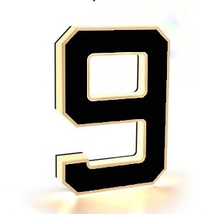🔥Solar Luminous House Number Waterproof