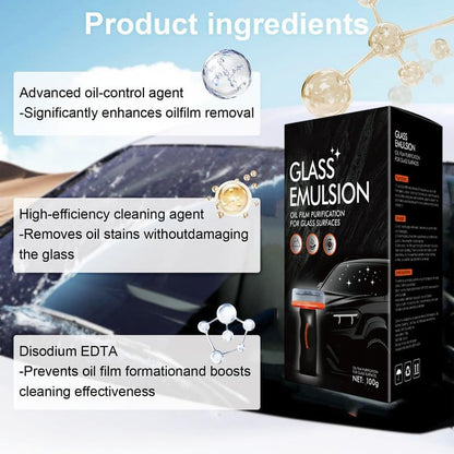 🔥LAST DAY 50% OFF - 2025 Handheld Glass Oil-Film Remover