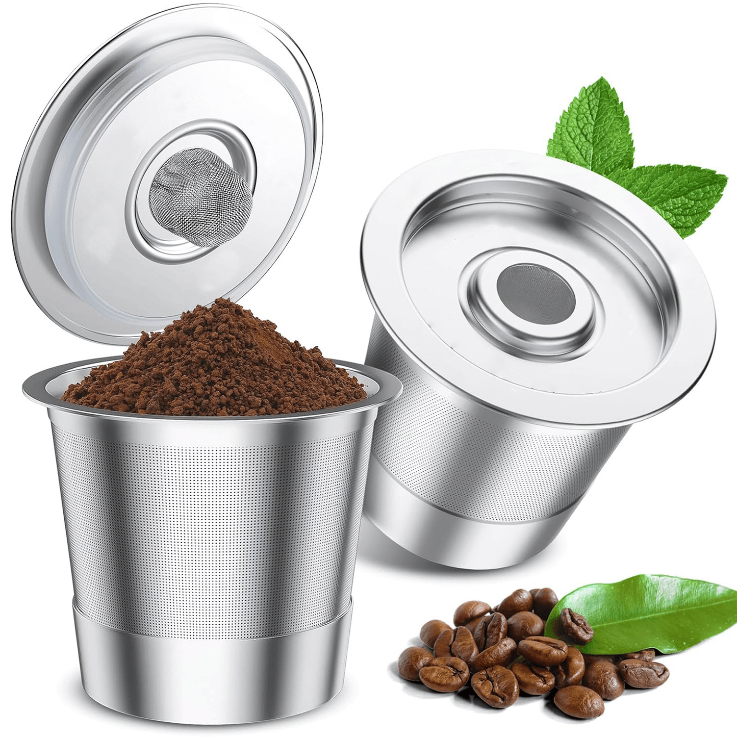 🔥Reusable K Cup for Keurig 1.0 Stainless Steel Refillable K Cups --😍