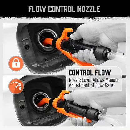 🎁Last Day Promotion！Portable Power Battery Pump