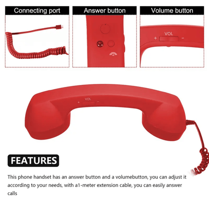 🔥LAST DAY SALE - 49% OFF🎁Retro Phone Handset