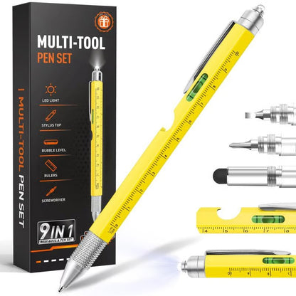 🖊️ [1 Order = 1 Free Pen]  9 in 1 Multitool Pen(🔥 Buy 1 Get 1 Free)