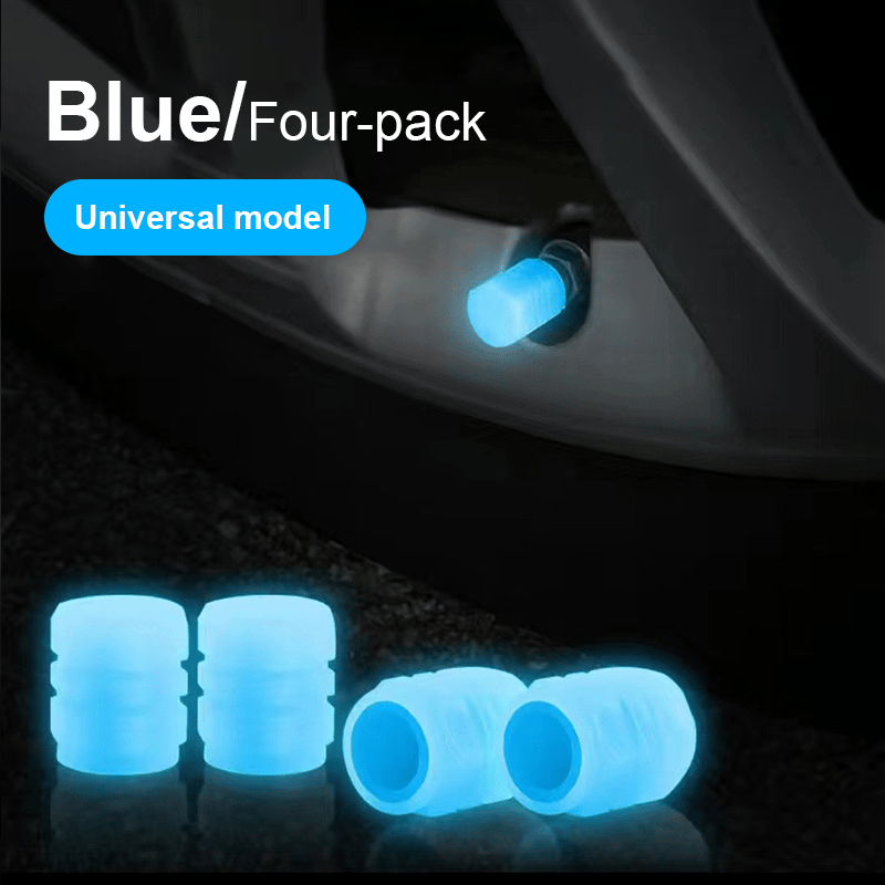 🚗Glow-in-the-Dark Tire Caps 💡