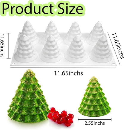 🎄Christmas Tree Silicone Molds for Making Cakes and Handmade Soap