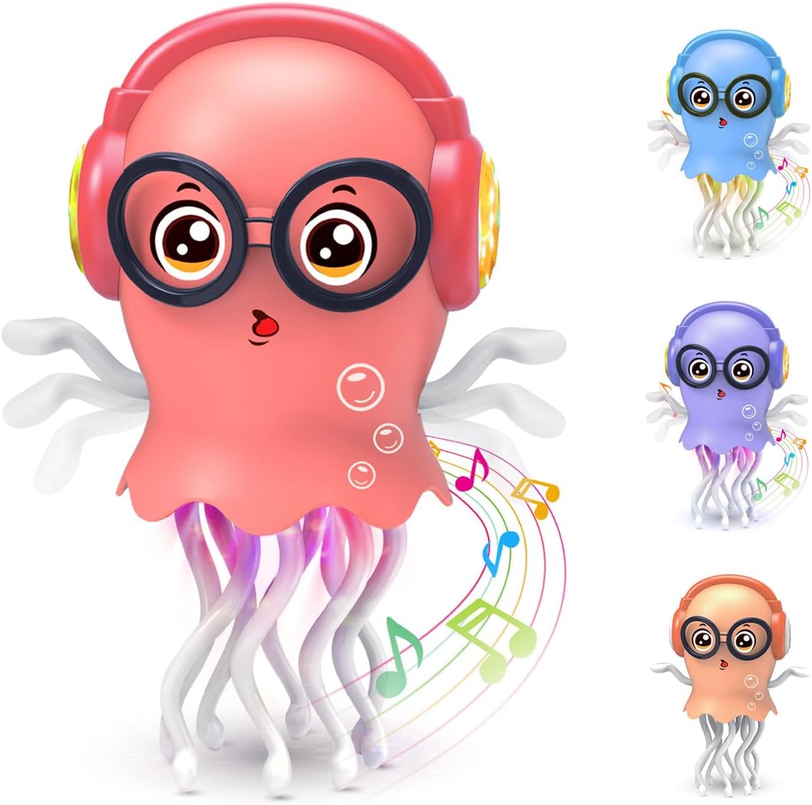 💃🌈 Dancing Jellydancer Toy – Fun Crawling Music Toy for Kids 🎶 Perfect Gift for Ages 3–8!