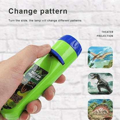 🦖 Dinosaur Projector Flashlight, Night Light Technology Toy