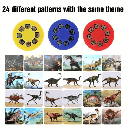 🦖 Dinosaur Projector Flashlight, Night Light Technology Toy