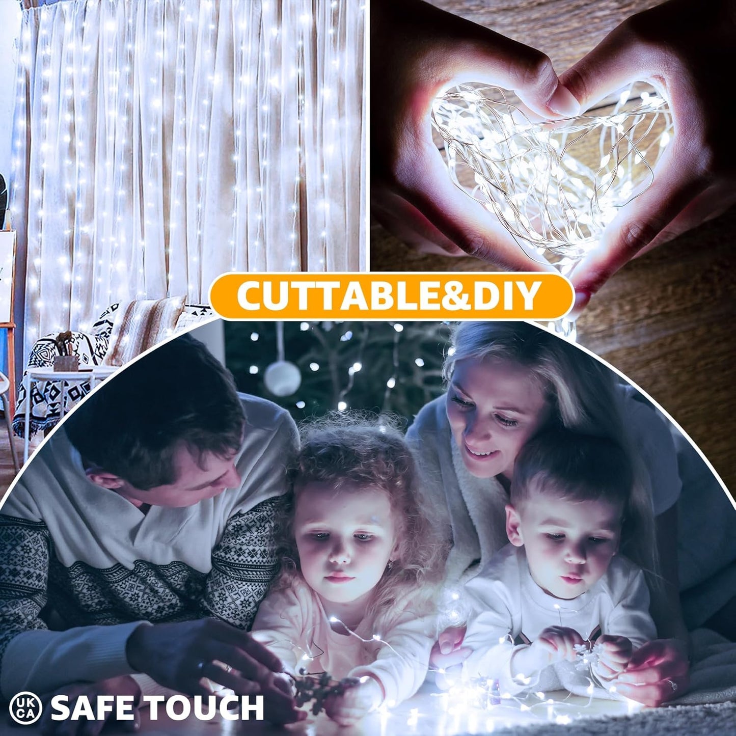🔥LAST DAY 50% OFF - ✨Christmas Waterfall Hanging String Light