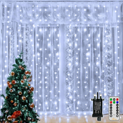 🔥LAST DAY 50% OFF - ✨Christmas Waterfall Hanging String Light