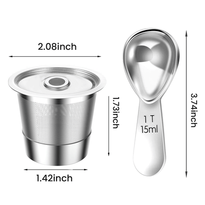 🔥Reusable K Cup for Keurig 1.0 Stainless Steel Refillable K Cups --😍