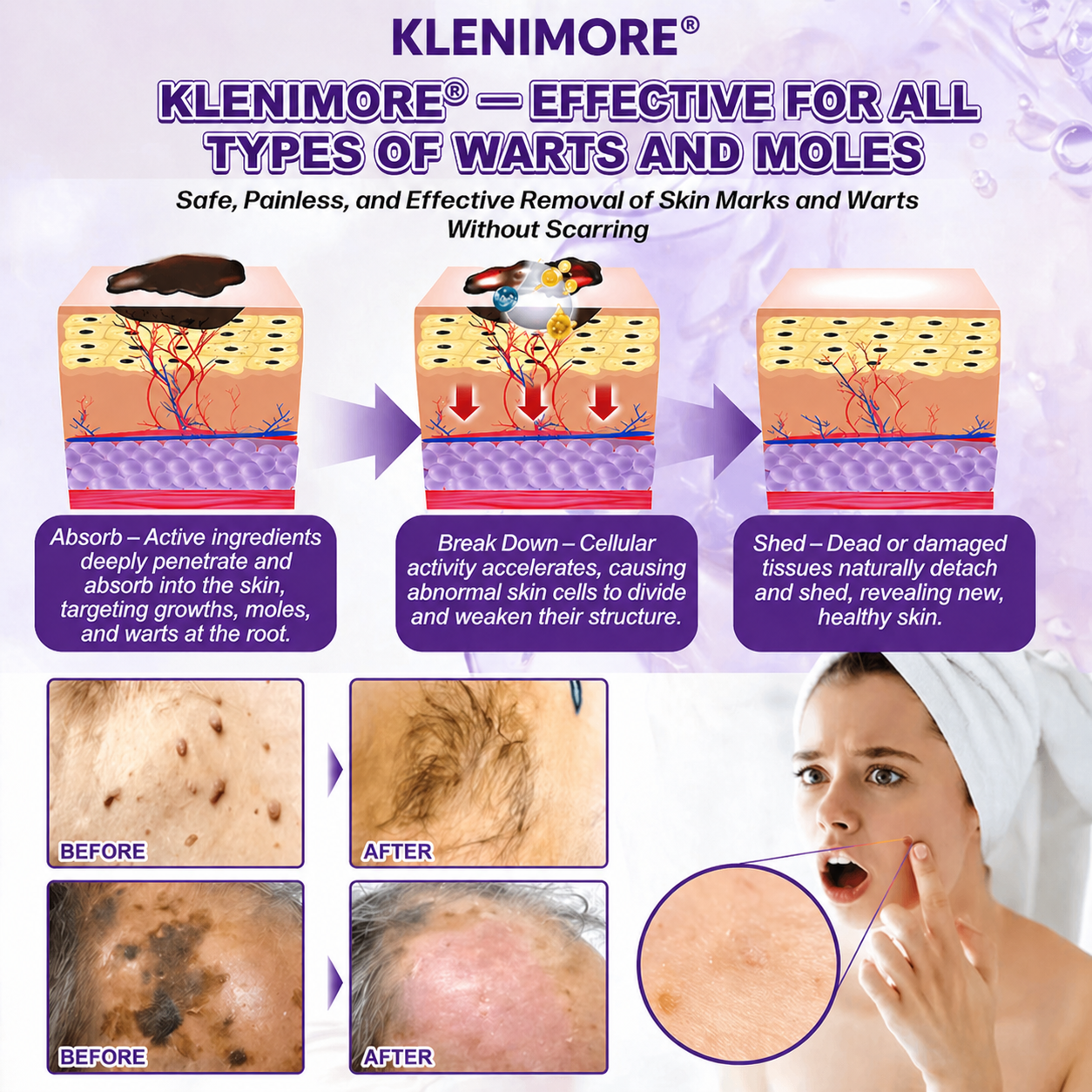 KLENIMORE® Biotin 10-in-1 Skin Restoration Cream