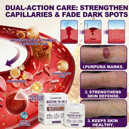 KLENIMORE® Biotin 10-in-1 Skin Restoration Cream
