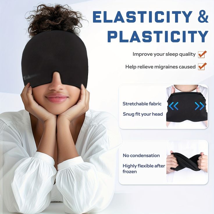 Migraine  and Fatigue Relief Cap