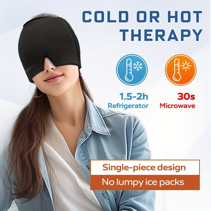 Migraine  and Fatigue Relief Cap