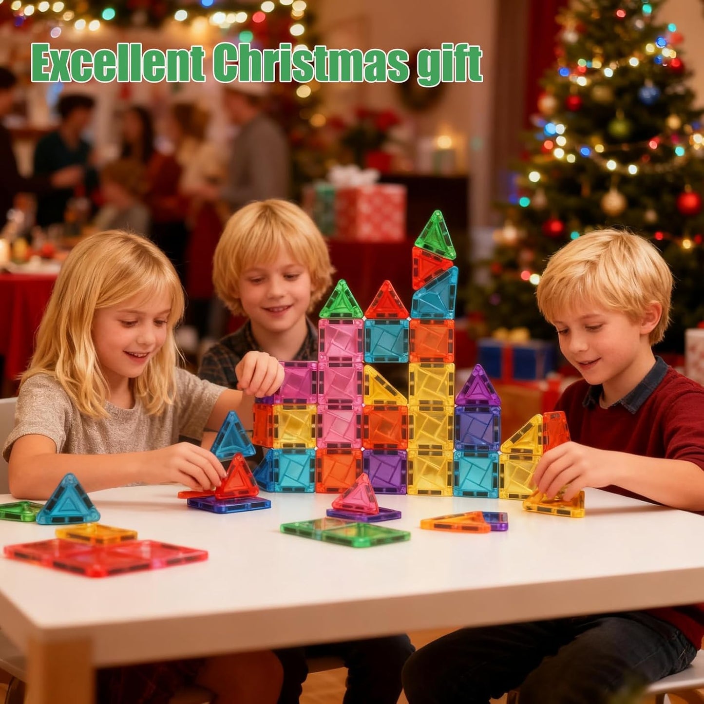 🎁Special 49% OFF—Mini Magnetic Tiles Building Blocks