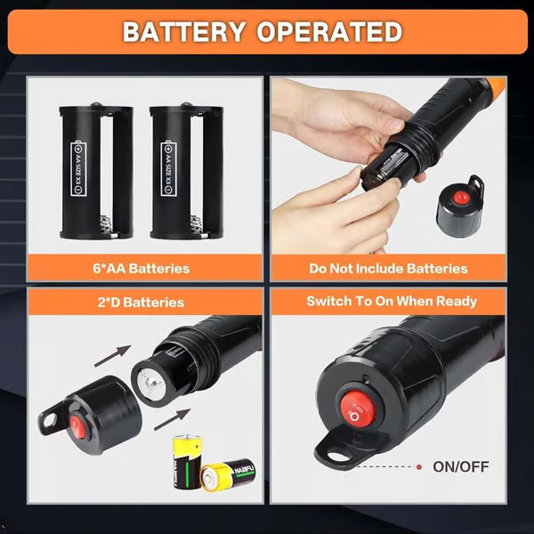 🎁Last Day Promotion！Portable Power Battery Pump