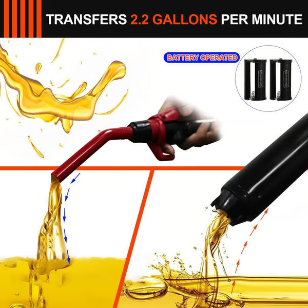 🎁Last Day Promotion！Portable Power Battery Pump