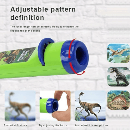 🦖 Dinosaur Projector Flashlight, Night Light Technology Toy