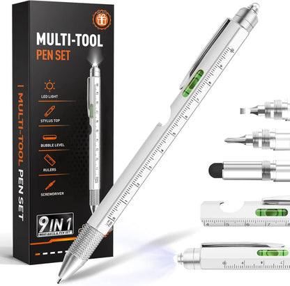 🖊️ [1 Order = 1 Free Pen]  9 in 1 Multitool Pen(🔥 Buy 1 Get 1 Free)