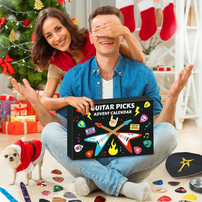 🔥LAST DAY SALE - 49% OFF🎁🎸 Guitar Picks Advent Calendar 2025