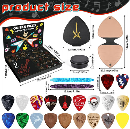 🔥LAST DAY SALE - 49% OFF🎁🎸 Guitar Picks Advent Calendar 2025
