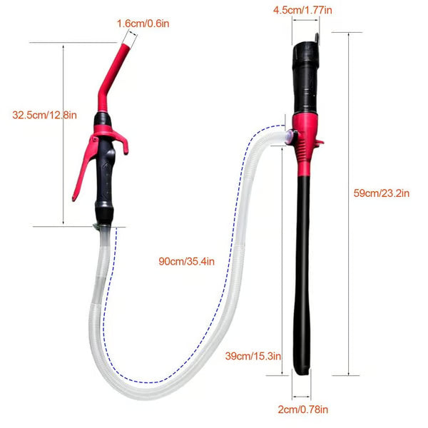 🎁Last Day Promotion！Portable Power Battery Pump