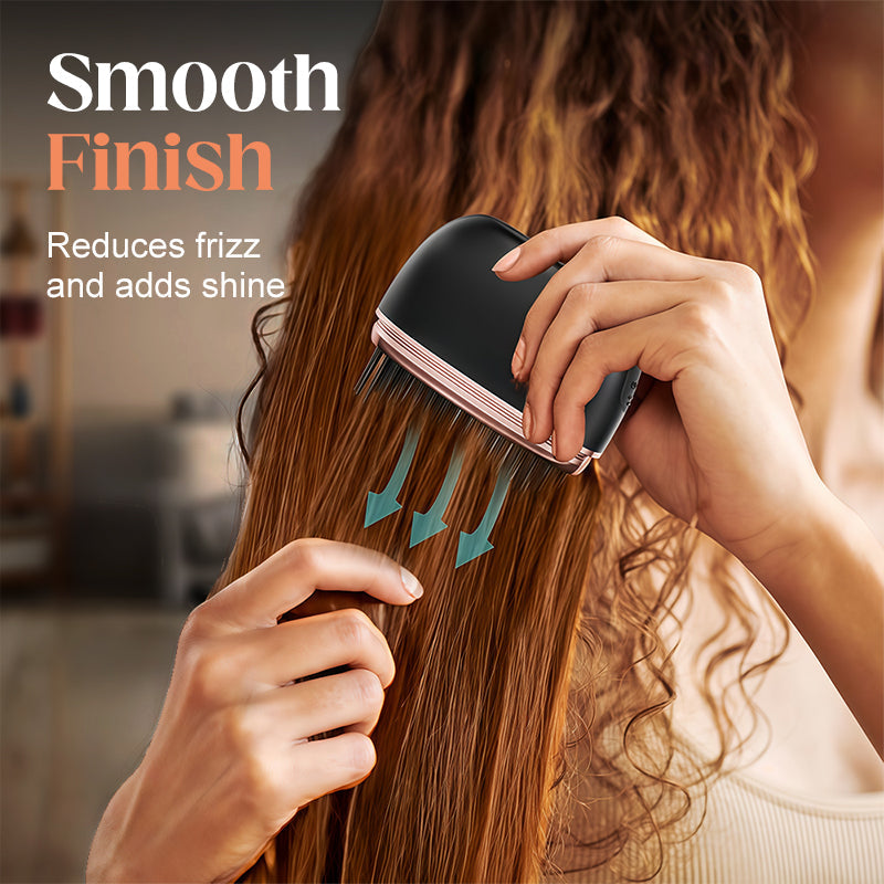 🔥Over Sold Worldwide! Don't Miss Out!🔥Wireless Mini Straightening Hair Brush