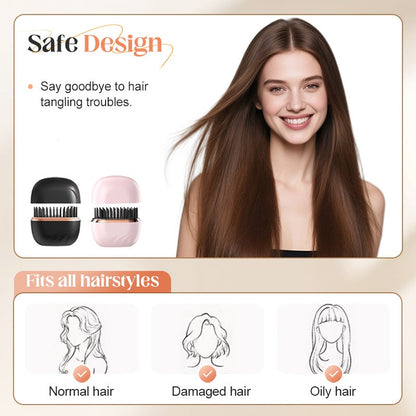 🔥Over Sold Worldwide! Don't Miss Out!🔥Wireless Mini Straightening Hair Brush